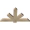 Ekena Millwork Kennewick Rough Sawn Timber Gable Bracket, Douglas Fir, 36"W x 21"H x 2"D x 4"F, 14/12 Pitch GBW036X21X0204KEN00RDF - alternate 4